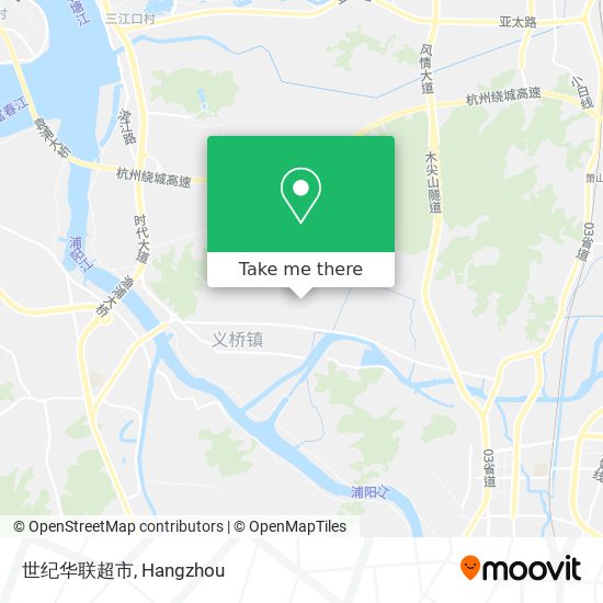 世纪华联超市 map