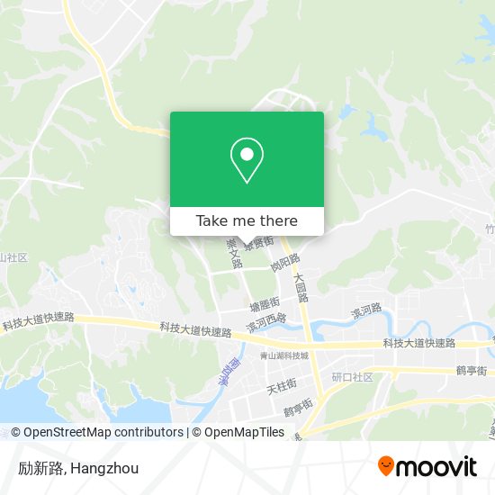 励新路 map