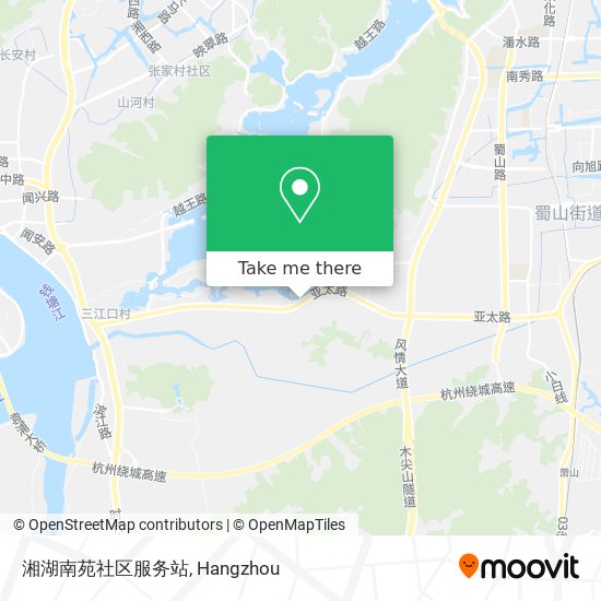 湘湖南苑社区服务站 map