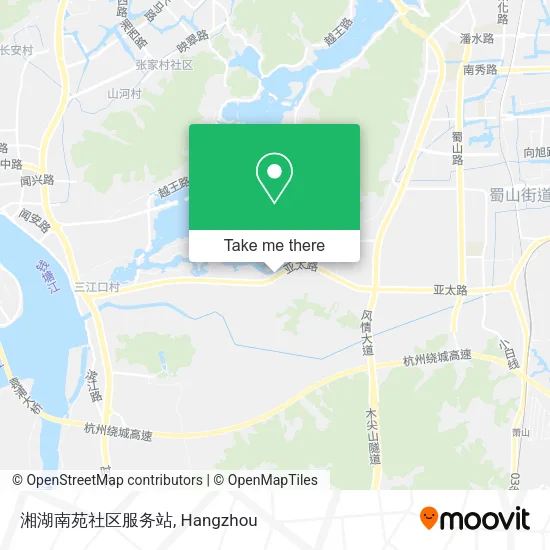 湘湖南苑社区服务站 map