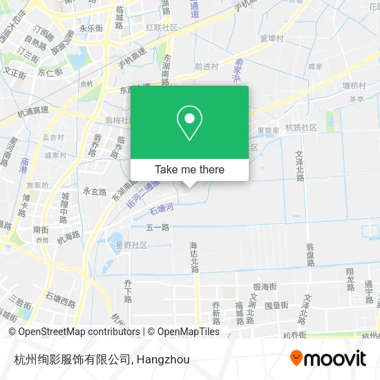 杭州绚影服饰有限公司 map