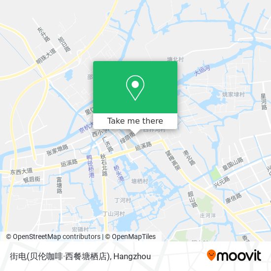 街电(贝伦咖啡·西餐塘栖店) map