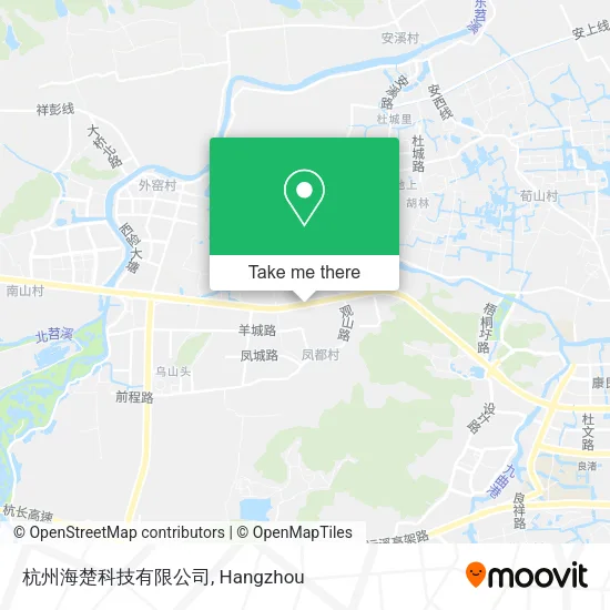 杭州海楚科技有限公司 map