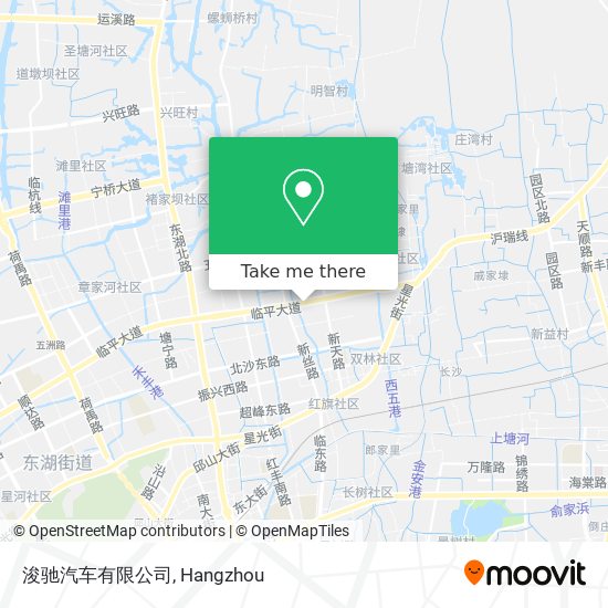 浚驰汽车有限公司 map