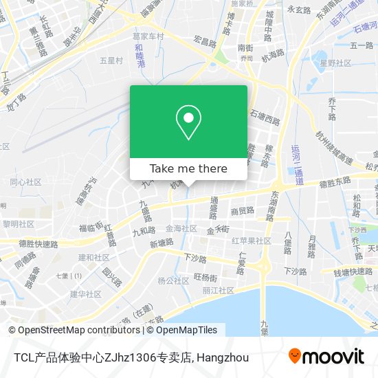 TCL产品体验中心ZJhz1306专卖店 map