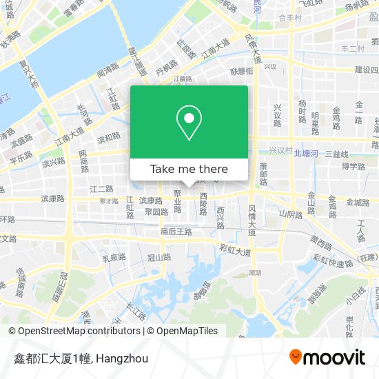 鑫都汇大厦1幢 map