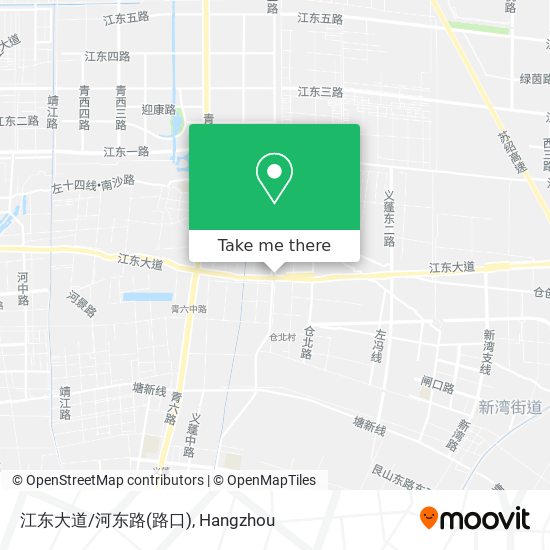 江东大道/河东路(路口) map