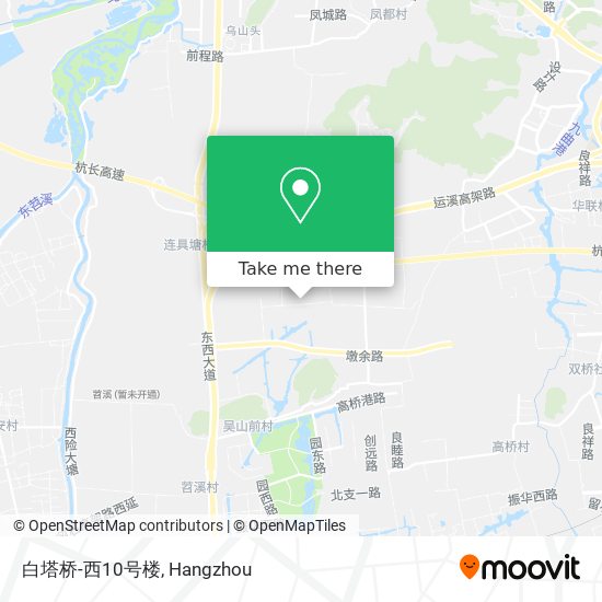 白塔桥-西10号楼 map