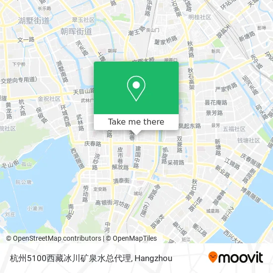 杭州5100西藏冰川矿泉水总代理 map