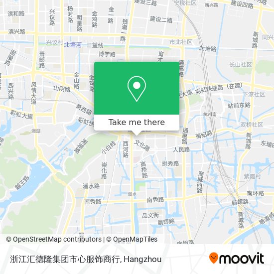浙江汇德隆集团市心服饰商行 map