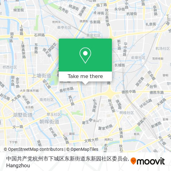 中国共产党杭州市下城区东新街道东新园社区委员会 map