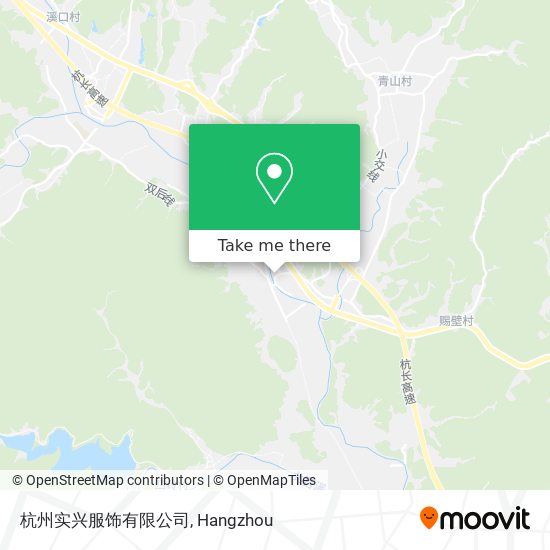 杭州实兴服饰有限公司 map