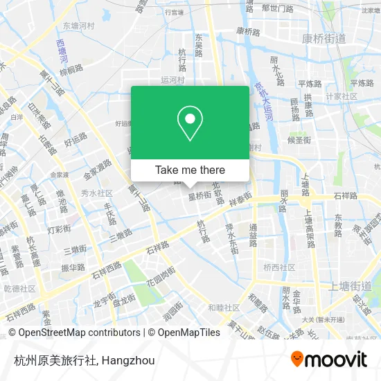 杭州原美旅行社 map