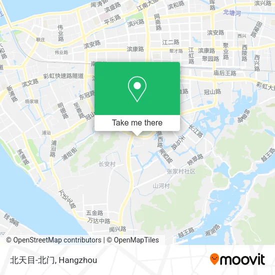 北天目-北门 map