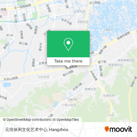 元培休闲文化艺术中心 map