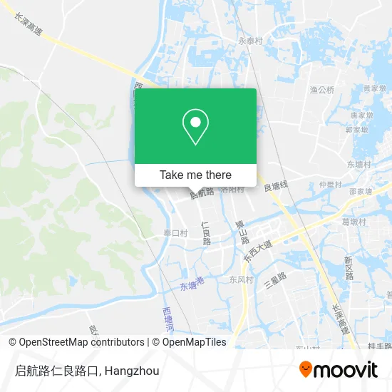 启航路仁良路口 map