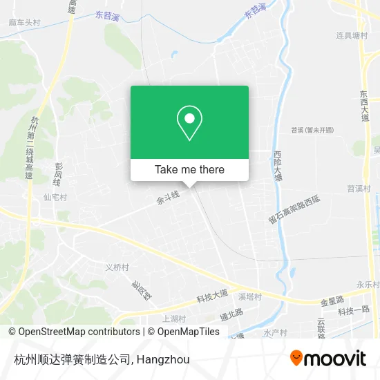 杭州顺达弹簧制造公司 map