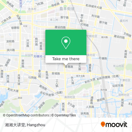 湘湘大讲堂 map