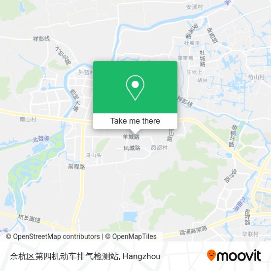 余杭区第四机动车排气检测站 map