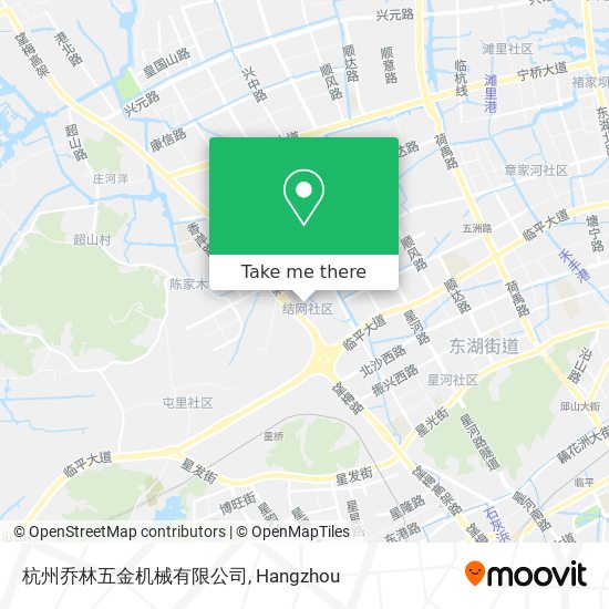 杭州乔林五金机械有限公司 map