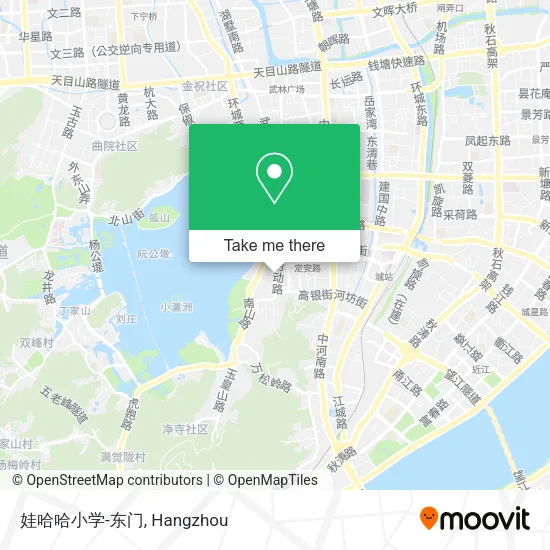 娃哈哈小学-东门 map