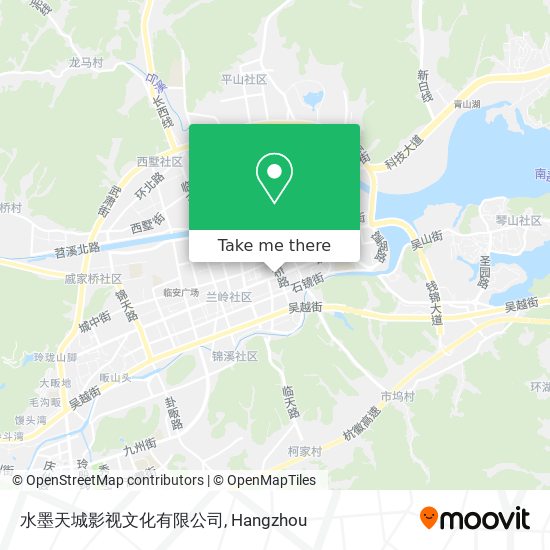水墨天城影视文化有限公司 map