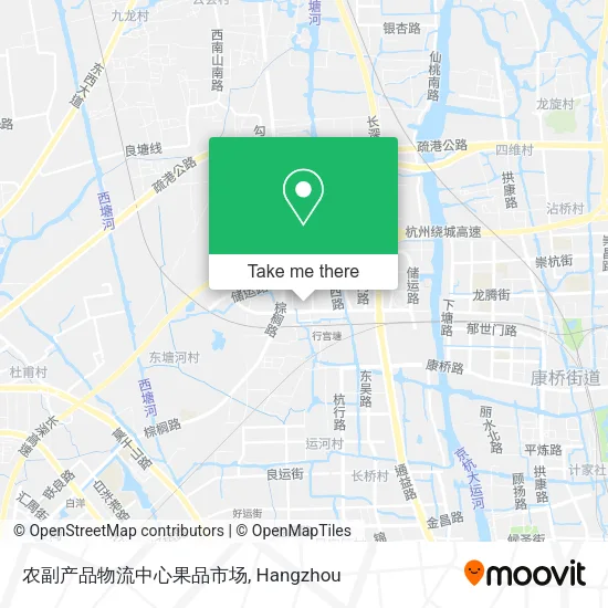 农副产品物流中心果品市场 map