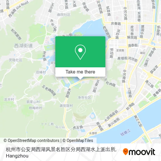 杭州市公安局西湖风景名胜区分局西湖水上派出所 map