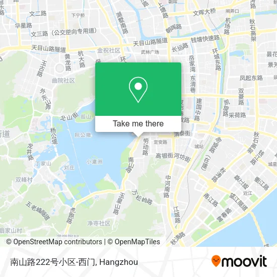 南山路222号小区-西门 map
