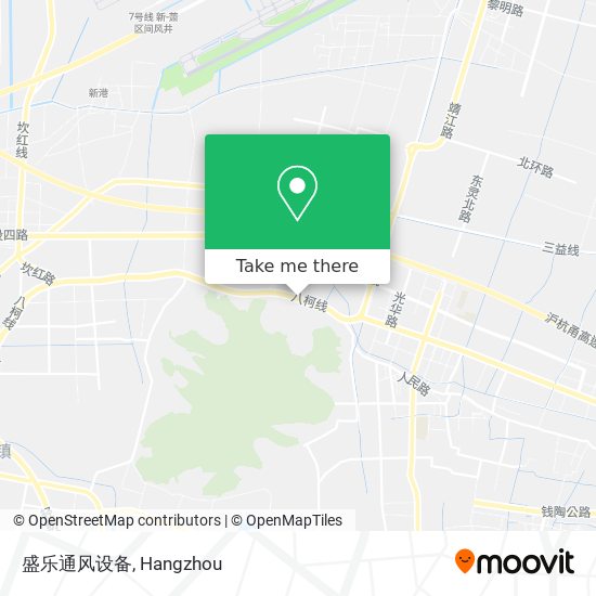盛乐通风设备 map