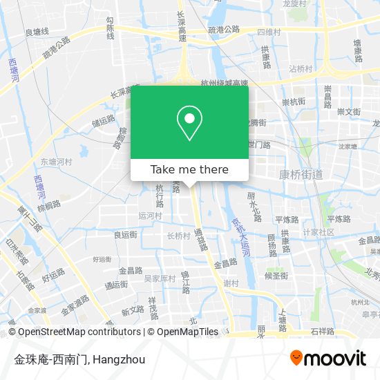 金珠庵-西南门 map
