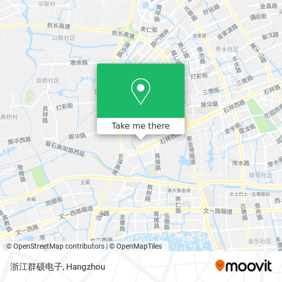 浙江群硕电子 map
