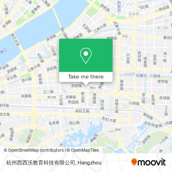 杭州西西沃教育科技有限公司 map