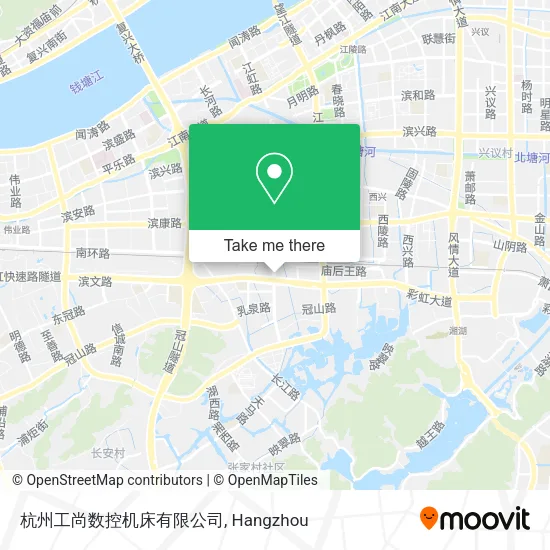 杭州工尚数控机床有限公司 map
