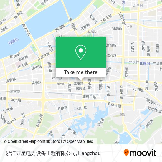浙江五星电力设备工程有限公司 map