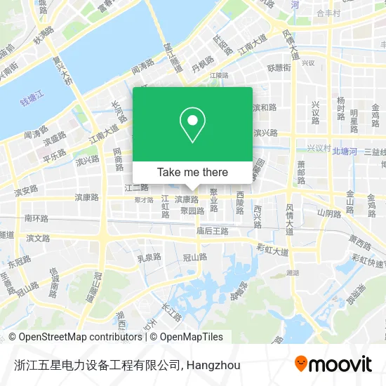 浙江五星电力设备工程有限公司 map