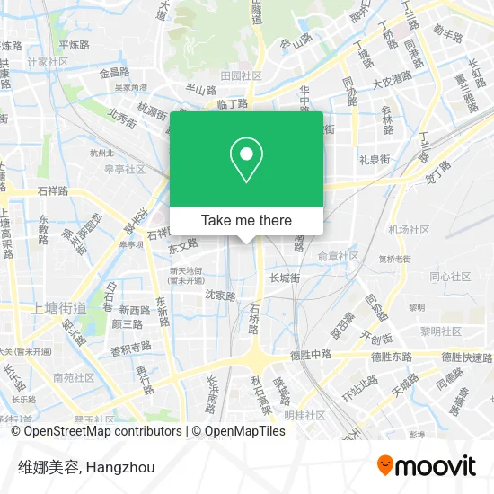 维娜美容 map
