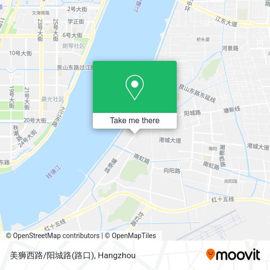 美狮西路/阳城路(路口) map