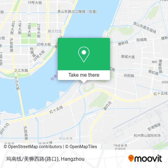 坞南线/美狮西路(路口) map