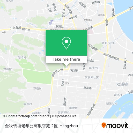 金秋钱塘老年公寓银杏苑-2幢 map