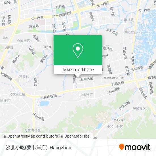 沙县小吃(蒙卡岸店) map
