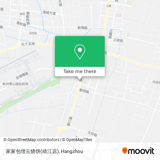 家家包缙云烧饼(靖江店) map