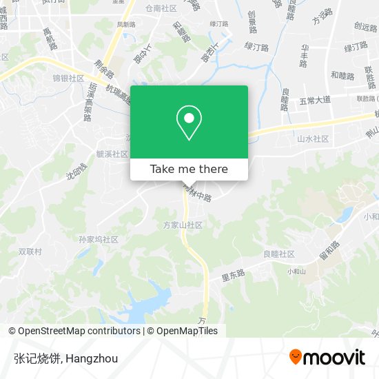 张记烧饼 map