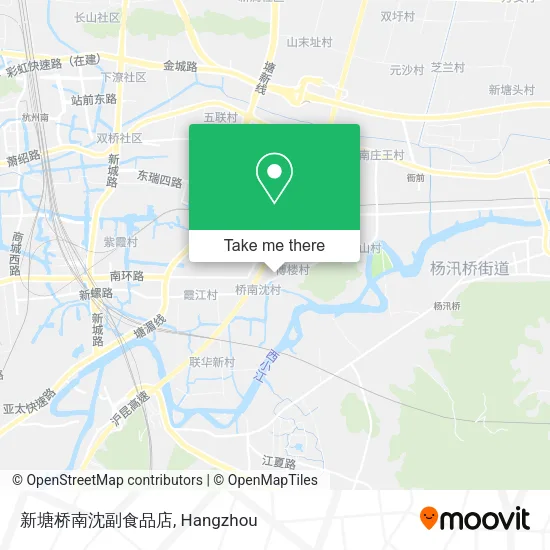新塘桥南沈副食品店 map