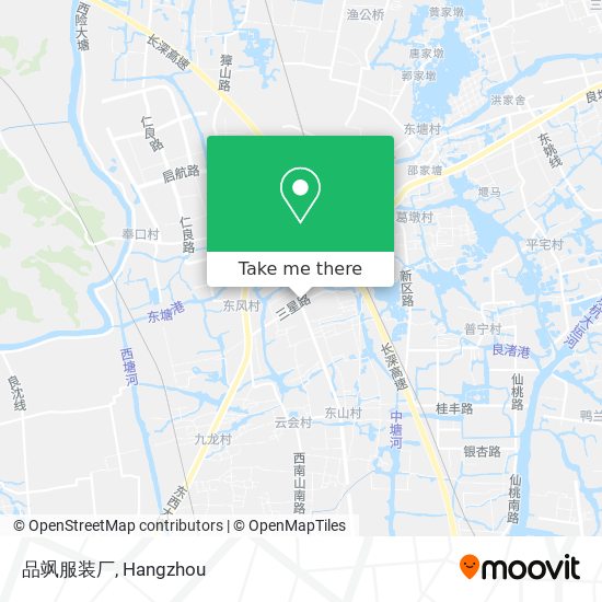 品飒服装厂 map