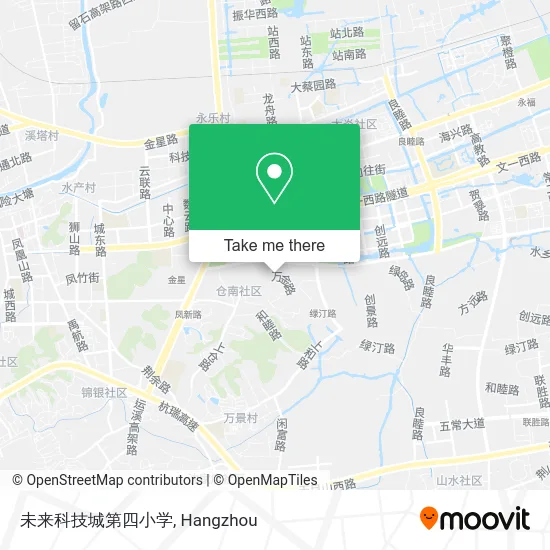 未来科技城第四小学 map