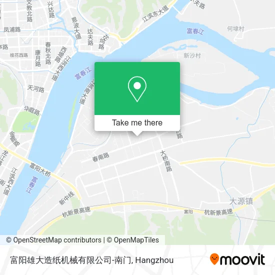 富阳雄大造纸机械有限公司-南门 map