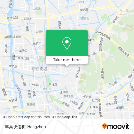 丰巢快递柜 map