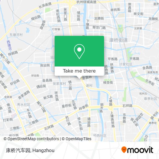 康桥汽车园 map