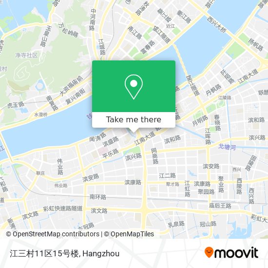 江三村11区15号楼 map